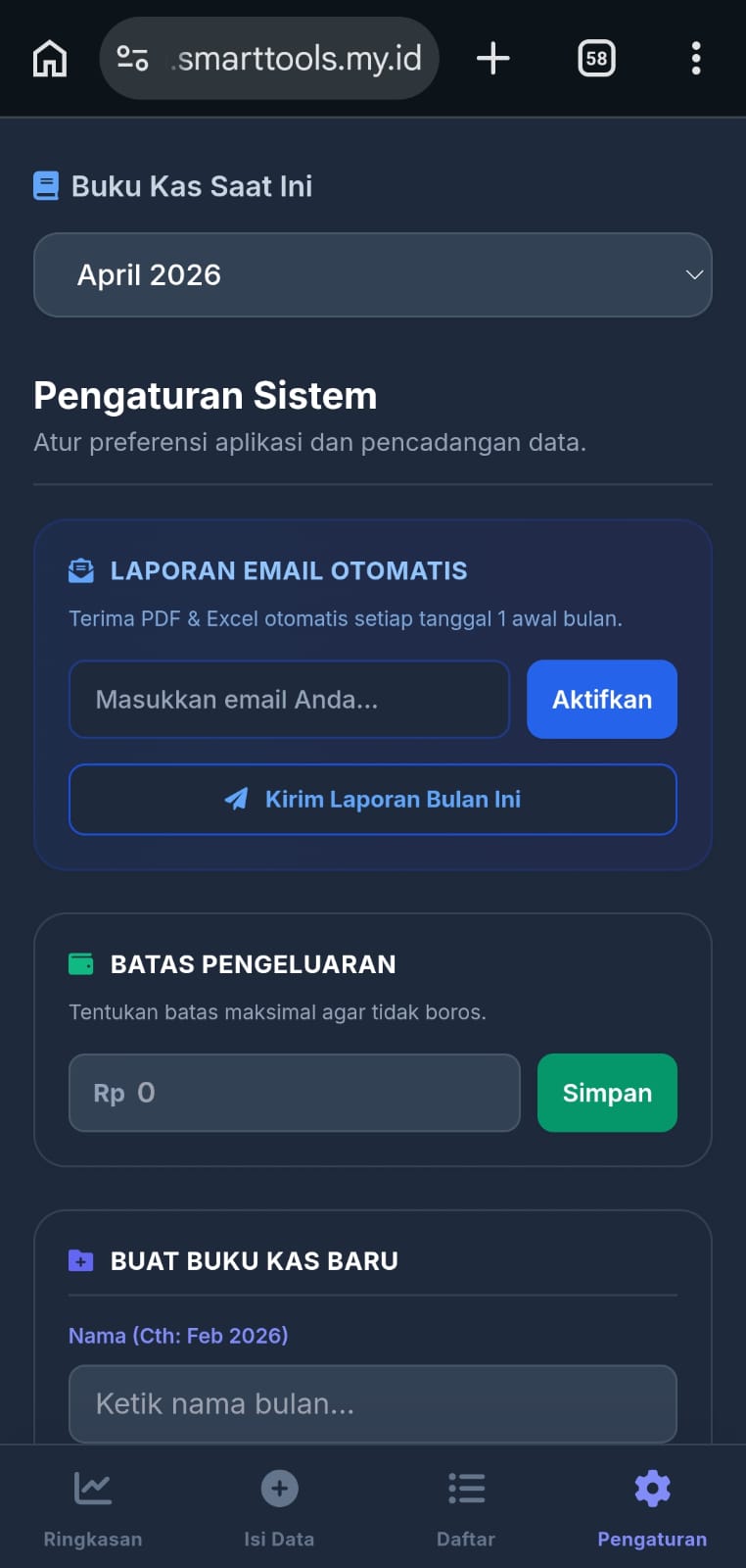Pengaturan FinanSmart